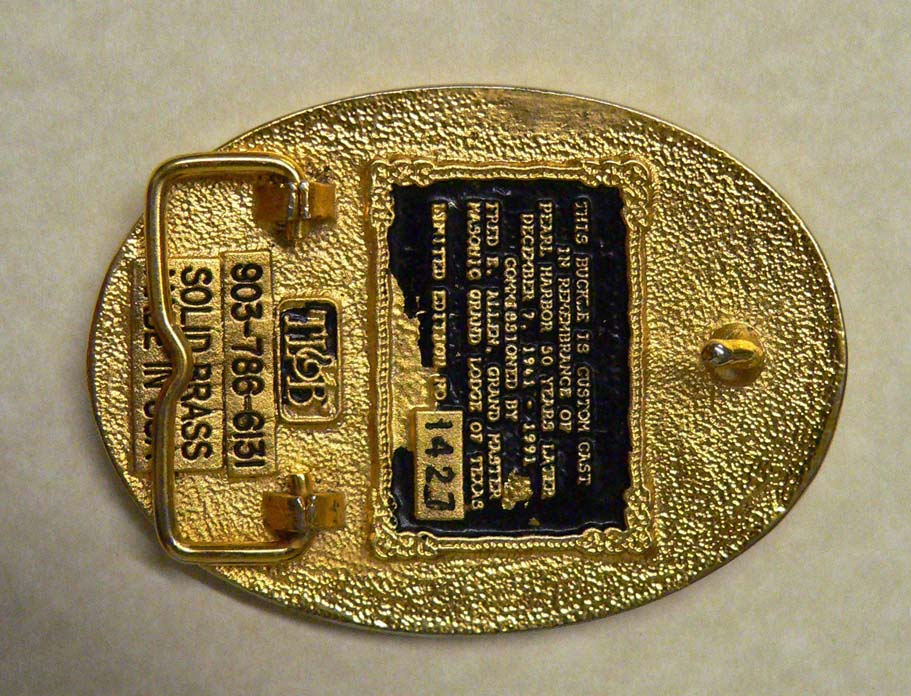 [Buckle Pic Missing] (Click here)